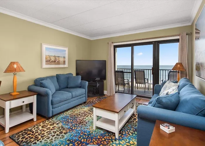 Great Views From Ocean Front 2 Bedroom In Ocean Trail! Holiday home